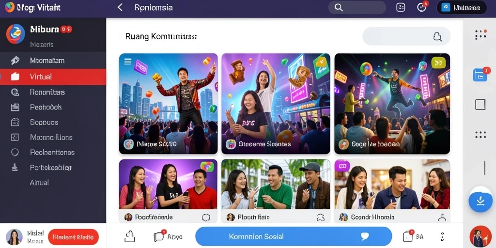Tampilan layar utama aplikasi 68IDN yang menarik.
