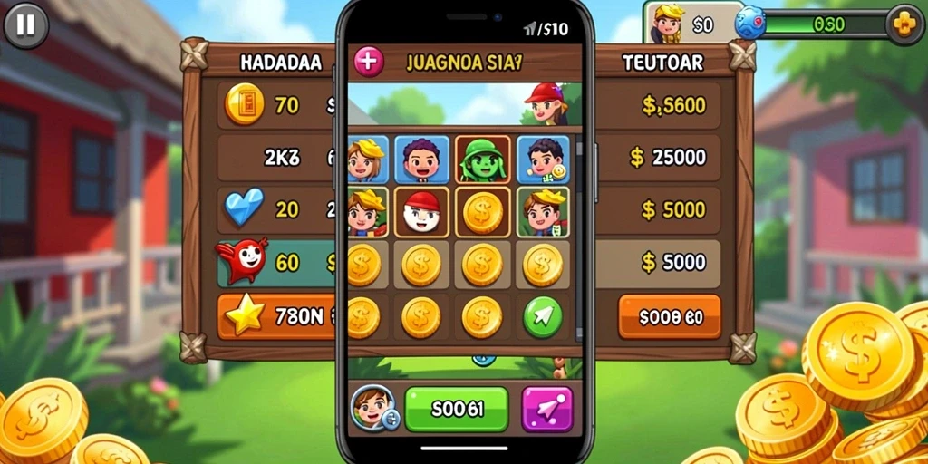 Tampilan awal yang memukau dan menunggu petualangan.