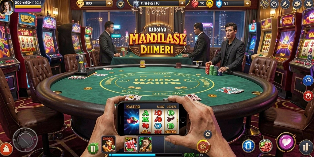 Tangkapan layar menampilkan karakter utama dalam aksi.
