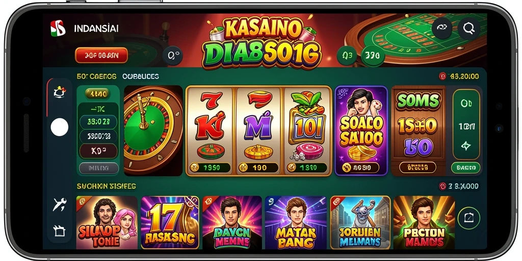 Screenshot menunjukkan karakter utama dalam aksi.
