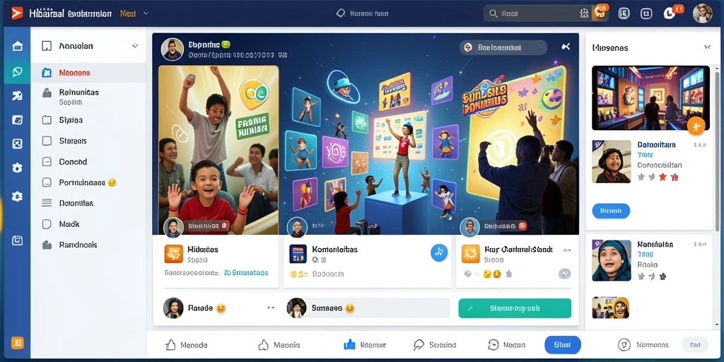 Tampilan antarmuka yang menarik dan mudah digunakan.