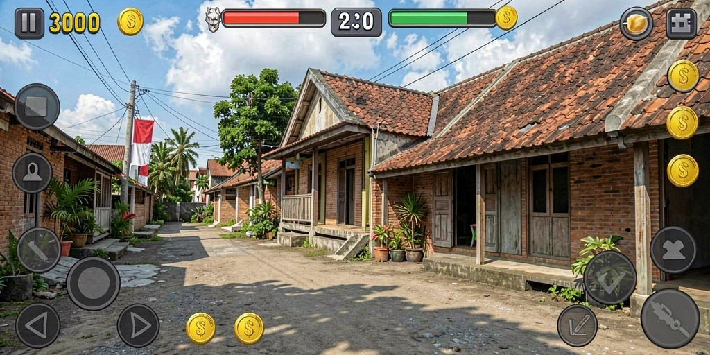 Tampilan antarmuka yang sederhana dan menarik.