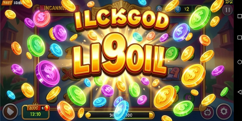 Tampilan yang menarik dengan tema permainan slot.