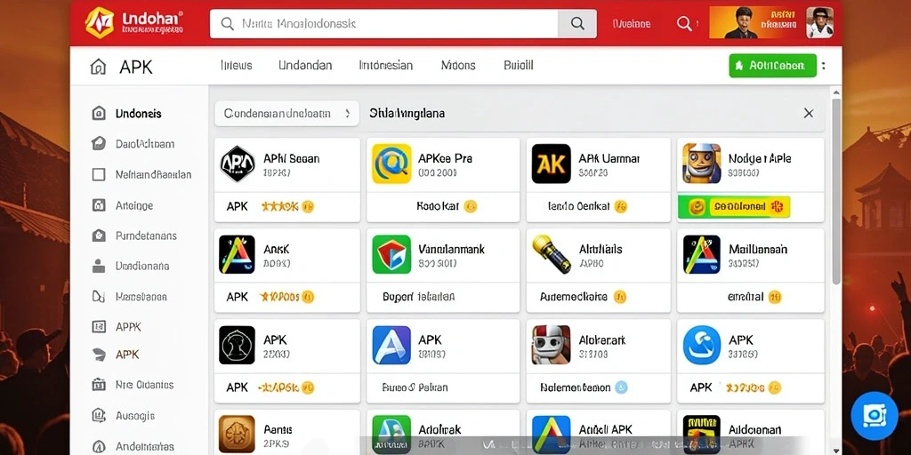 Tampilan antarmuka yang sederhana dan menarik.