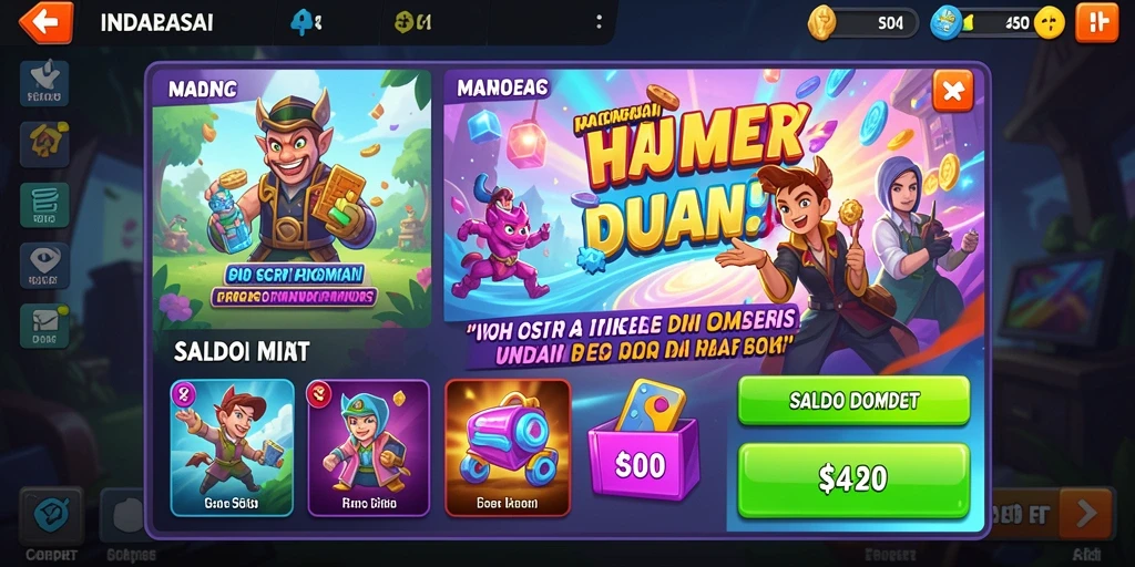 Grafis permainan slot yang menawan dan modern.