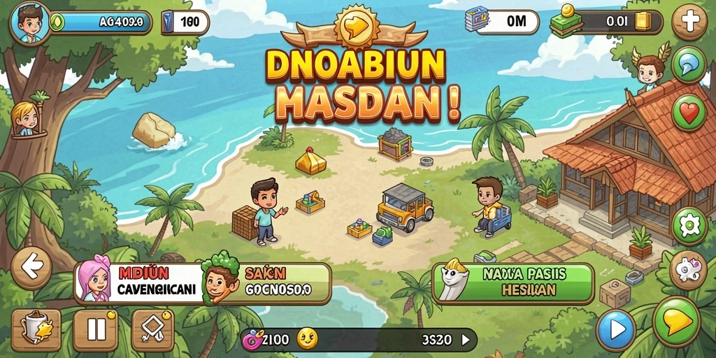Tangkapan layar antarmuka pengguna yang ramah dan intuitif.
