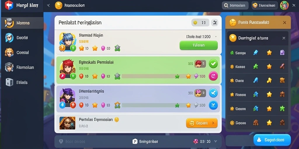 Screenshot menunjukkan grafis indah dalam perjalanan petualangan.