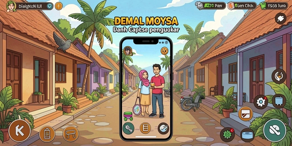 Tampilan antarmuka yang ramah pengguna.