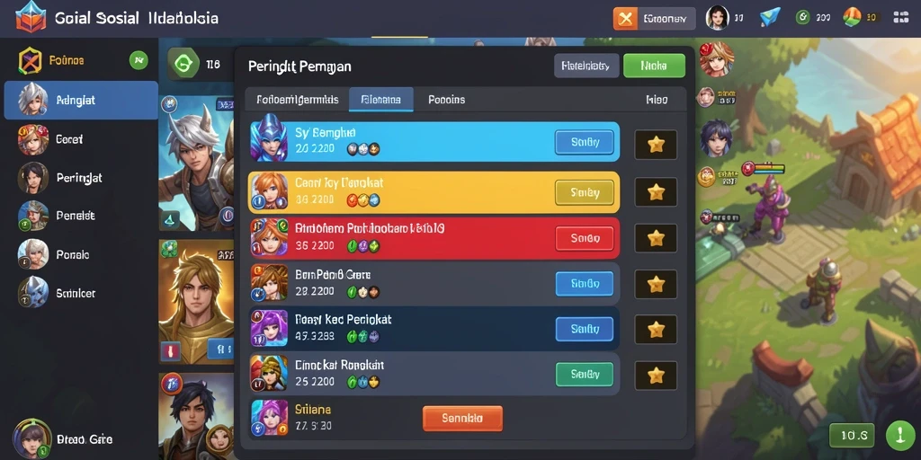 Tampilan antarmuka yang menarik dan user-friendly.