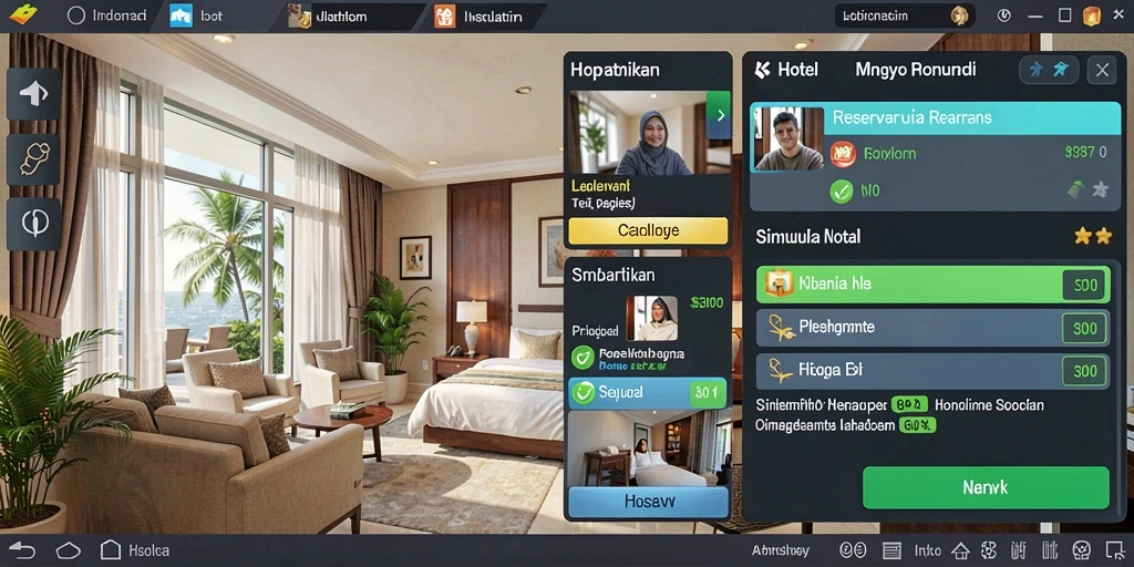 Tampilan antarmuka yang user-friendly dan menarik.