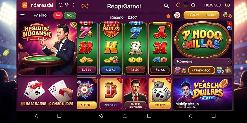 Tampilan awal yang menarik dan mudah dinavigasi.