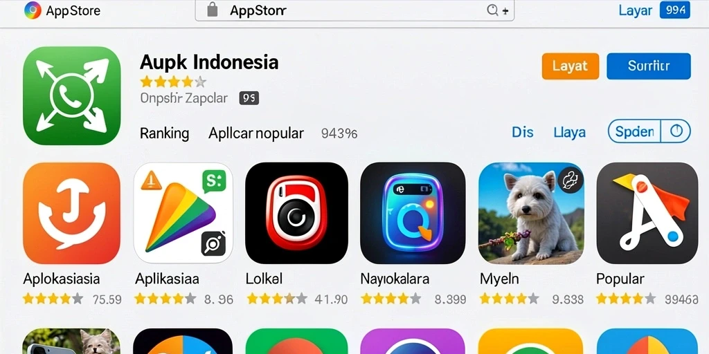 Tampilan antarmuka yang intuitif dan ramah pengguna.