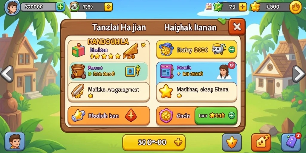 Tampilan utama VALIR4D dengan karakter pilihan.